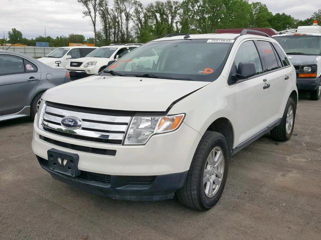 2FMDK3GC8ABA19677 - 2010 FORD EDGE SE WHITE photo 2