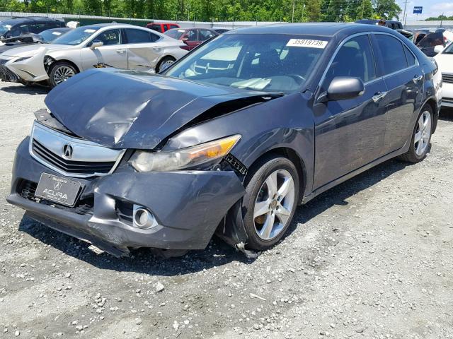 JH4CU2F67BC011005 - 2011 ACURA TSX GRAY photo 2