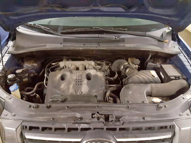 KNDJE723287511153 - 2008 KIA SPORTAGE E BLUE photo 7