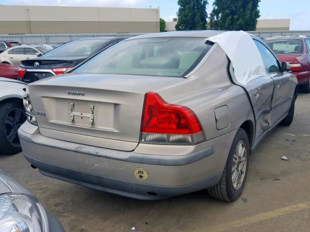 YV1RS61T642367499 - 2004 VOLVO S60 GOLD photo 4