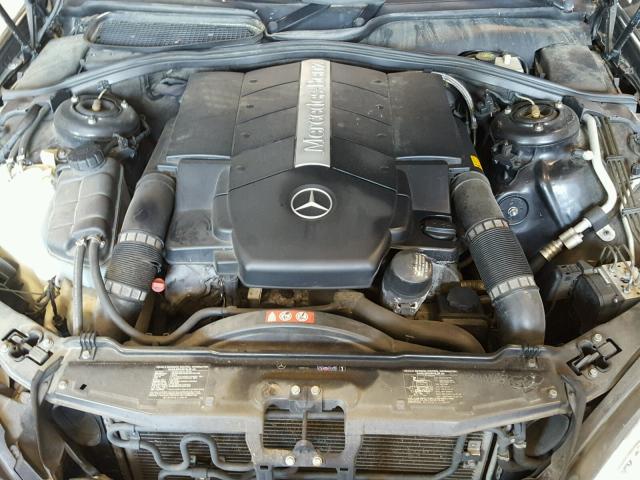 WDBNG83J35A457583 - 2005 MERCEDES-BENZ S 430 4MAT BLACK photo 7