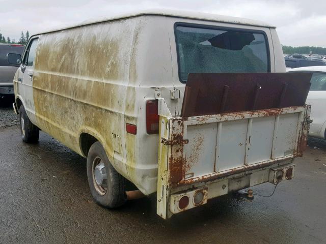 2B7HB23Y2JK133787 - 1988 DODGE RAM VAN B2 WHITE photo 3