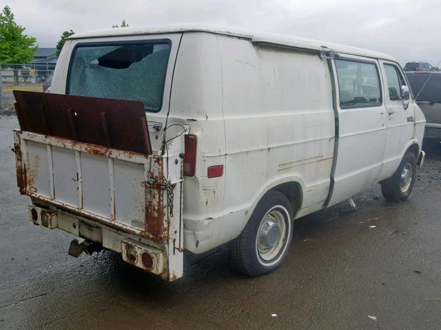 2B7HB23Y2JK133787 - 1988 DODGE RAM VAN B2 WHITE photo 4