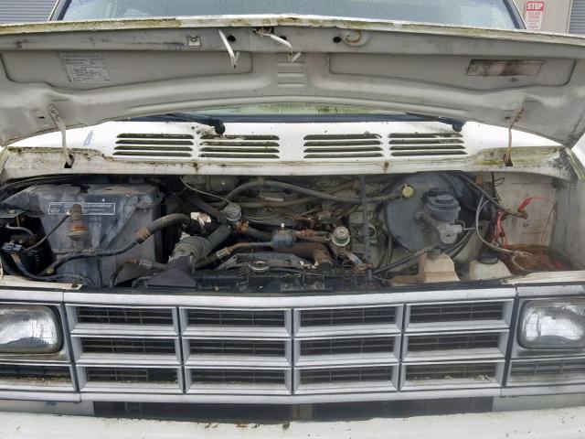 2B7HB23Y2JK133787 - 1988 DODGE RAM VAN B2 WHITE photo 7