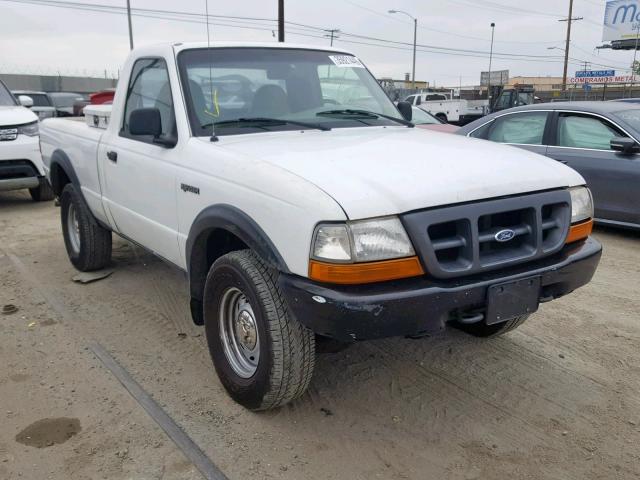 1FTYR11V7YPA98536 - 2000 FORD RANGER WHITE photo 1