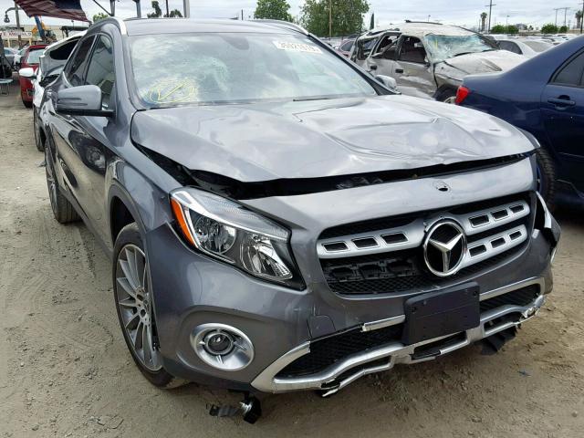 WDCTG4GB7JJ410310 - 2018 MERCEDES-BENZ GLA 250 4M GRAY photo 1