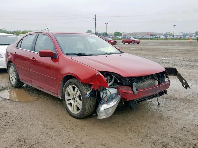 3FAHP08129R212056 - 2009 FORD FUSION SEL RED photo 1