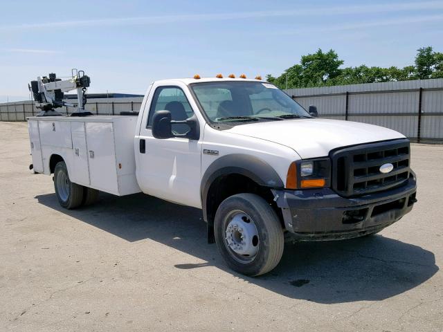 1FDAF56P86EB42334 - 2006 FORD F550 SUPER WHITE photo 1