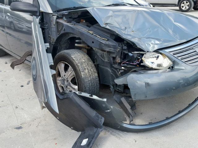 1G8AJ55F86Z189880 - 2006 SATURN ION LEVEL GRAY photo 9