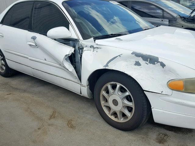 2G4WB52K8X1460050 - 1999 BUICK REGAL LS WHITE photo 9