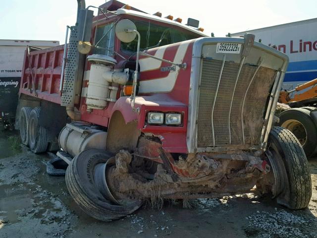 1XKWD29XXES322459 - 1984 KENWORTH CONSTRUCTI RED photo 1