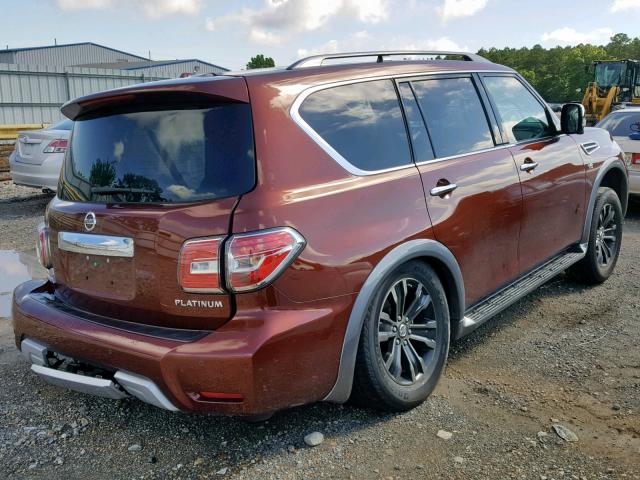 JN8AY2NC8J9550835 - 2018 NISSAN ARMADA SV MAROON photo 4