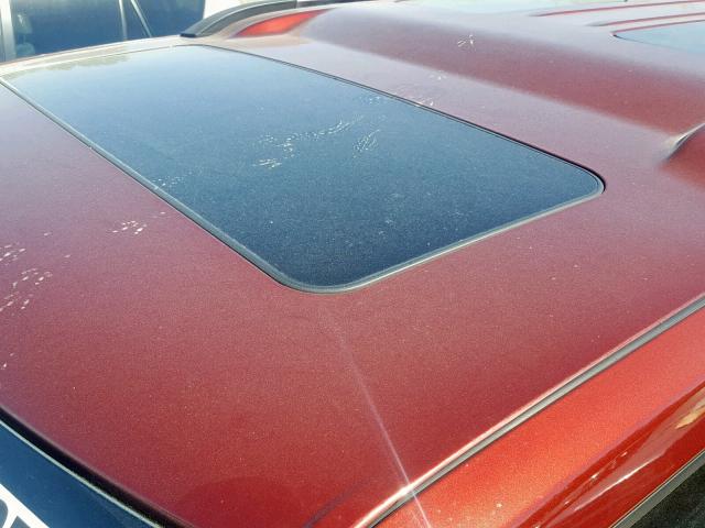 1J8HG68207C586806 - 2007 JEEP COMMANDER RED photo 9