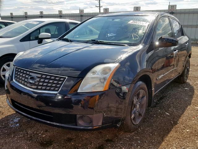 3N1AB61E67L667716 - 2007 NISSAN SENTRA 2.0 BLACK photo 2