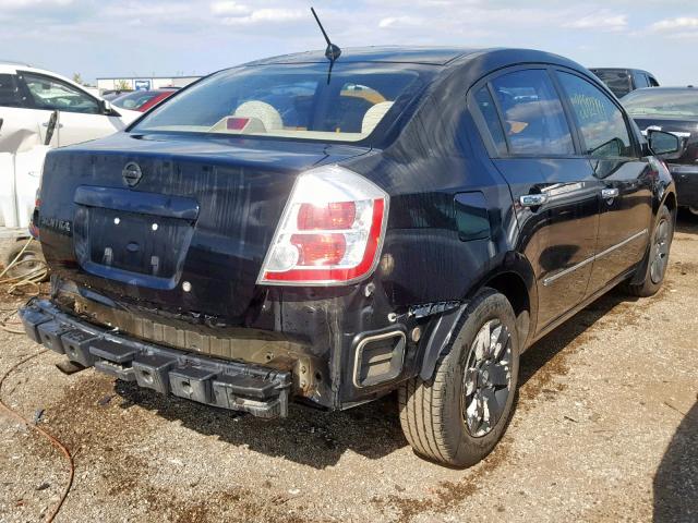 3N1AB61E67L667716 - 2007 NISSAN SENTRA 2.0 BLACK photo 4