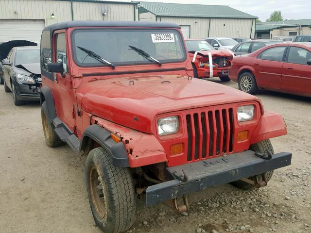 1J4FJ58L9KL500995 - 1989 JEEP CHEROKEE L RED photo 1