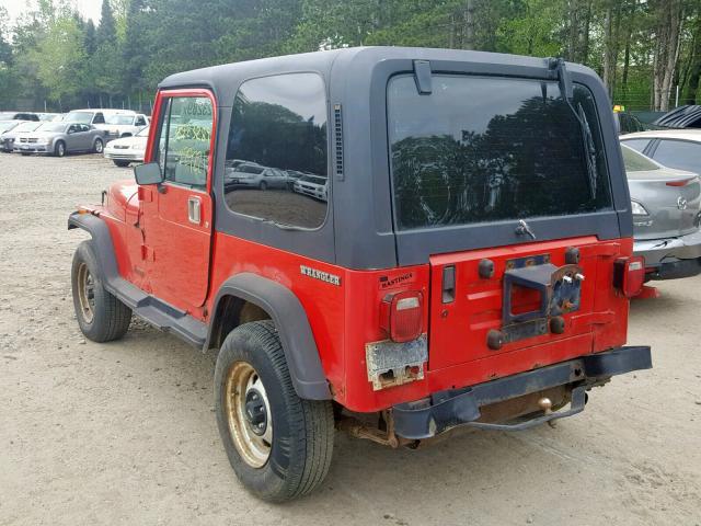 1J4FJ58L9KL500995 - 1989 JEEP CHEROKEE L RED photo 3