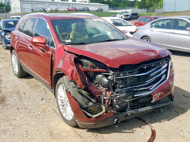 1GYKNERS7JZ117836 - 2018 CADILLAC XT5 PREMIU MAROON photo 1