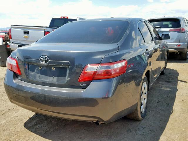 4T1BE46K47U140691 - 2007 TOYOTA CAMRY NEW CHARCOAL photo 4