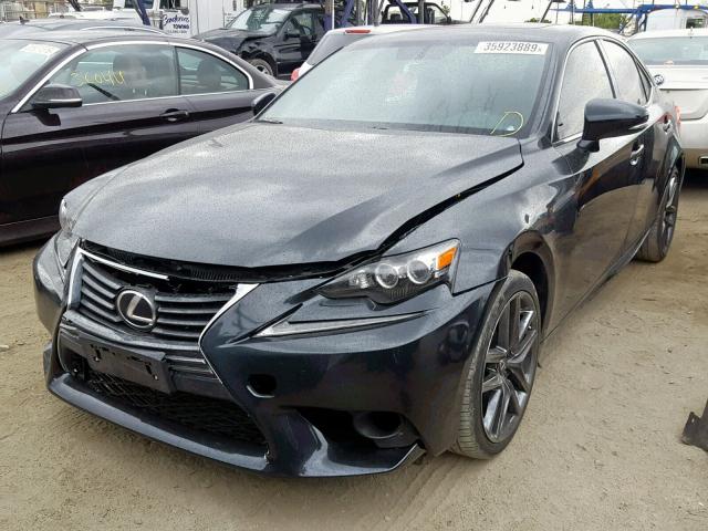 JTHBA1D25K5084117 - 2019 LEXUS IS 300 CHARCOAL photo 2