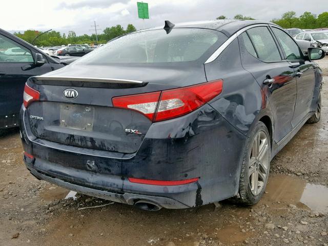 5XXGR4A64DG096539 - 2013 KIA OPTIMA SX BLACK photo 4