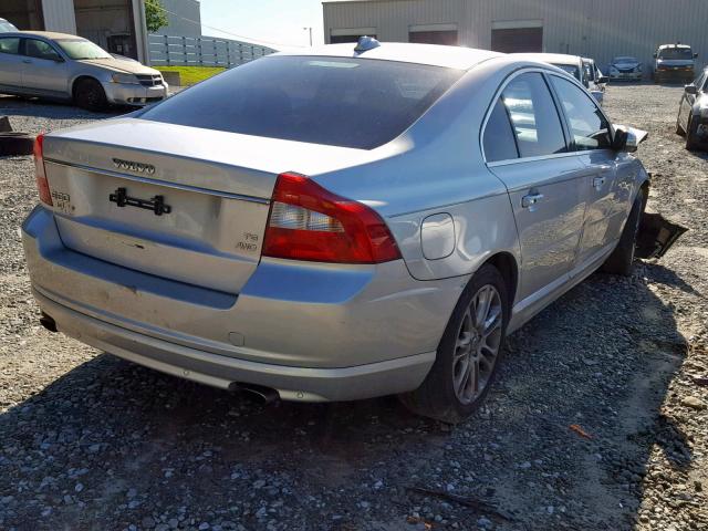 YV1AH992081050967 - 2008 VOLVO S80 T6 TUR SILVER photo 4