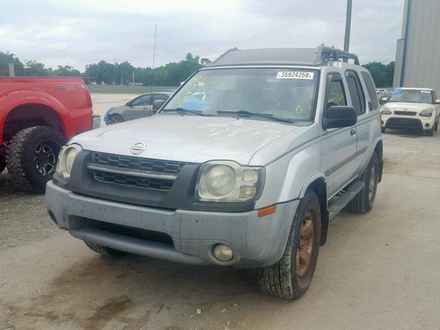 5N1ED28TX3C702149 - 2003 NISSAN XTERRA XE SILVER photo 2