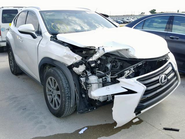 JTJYARBZ8H2060136 - 2017 LEXUS NX 200T WHITE photo 1