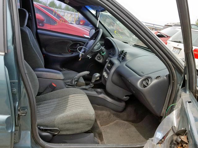 1G2NE52T1VC852959 - 1997 PONTIAC GRAND AM S BLUE photo 5