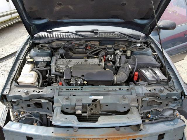 1G2NE52T1VC852959 - 1997 PONTIAC GRAND AM S BLUE photo 7