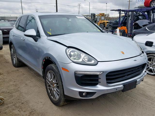 WP1AB2A2XHLA51668 - 2017 PORSCHE CAYENNE S SILVER photo 1