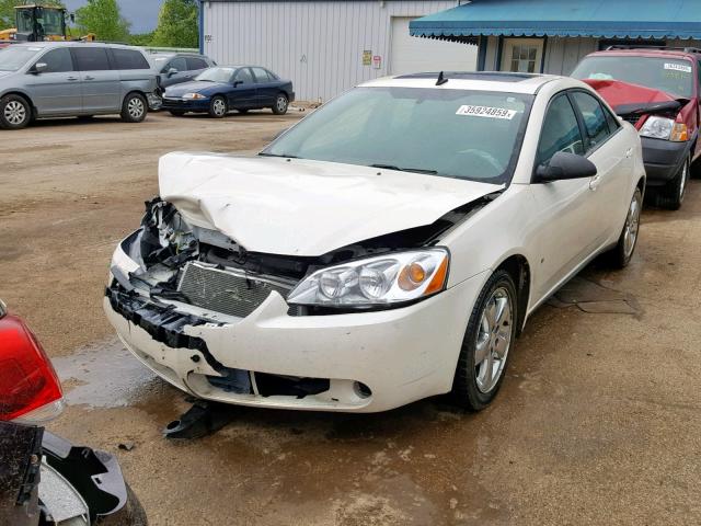 1G2ZH57N794190646 - 2009 PONTIAC G6 GT WHITE photo 2