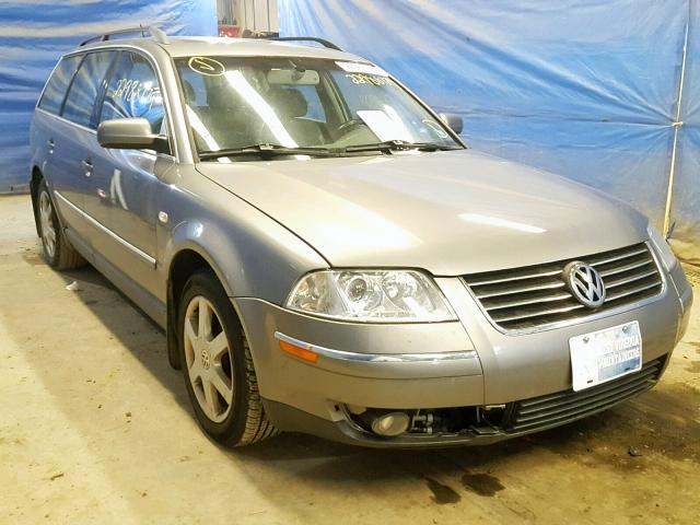 WVWYH63B72E401465 - 2002 VOLKSWAGEN PASSAT GLX SILVER photo 1