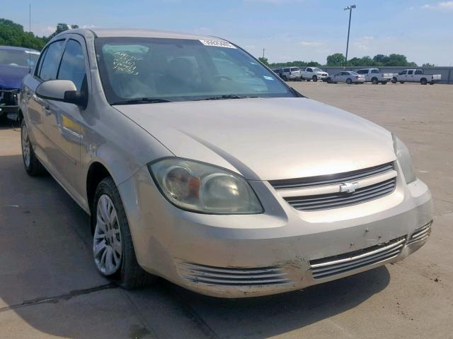 1G1AT58H097262388 - 2009 CHEVROLET COBALT LT TAN photo 1