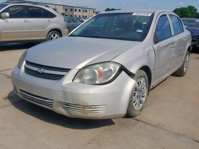 1G1AT58H097262388 - 2009 CHEVROLET COBALT LT TAN photo 2