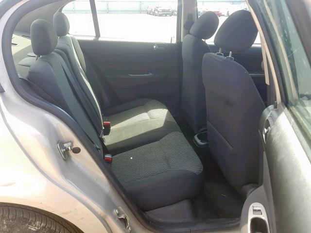 1G1AT58H097262388 - 2009 CHEVROLET COBALT LT TAN photo 6