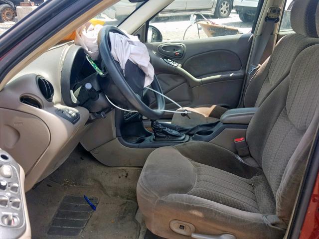1G2NF52F52C174719 - 2002 PONTIAC GRAND AM S BURGUNDY photo 5