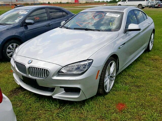 WBA6B2C59DD128255 - 2013 BMW 650 I SILVER photo 2