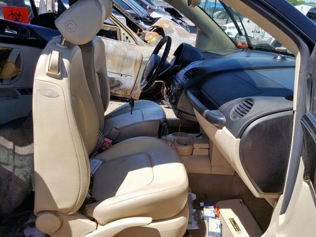 3VWCD31Y35M352854 - 2005 VOLKSWAGEN NEW BEETLE შავი ფოტო 5