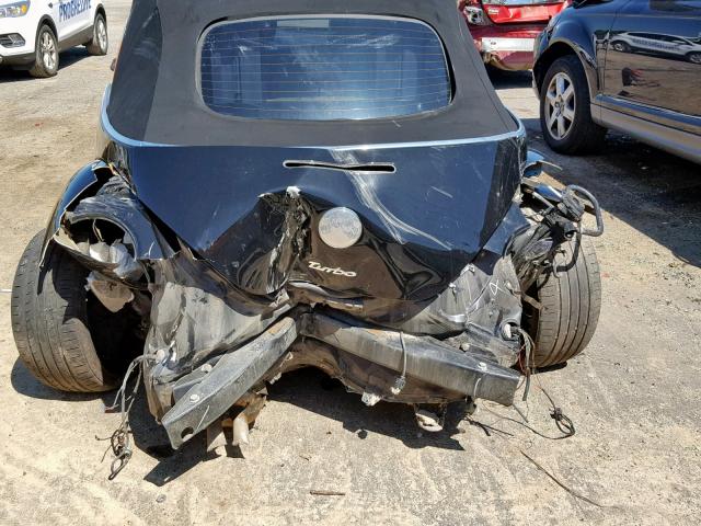 3VWCD31Y35M352854 - 2005 VOLKSWAGEN NEW BEETLE შავი ფოტო 9