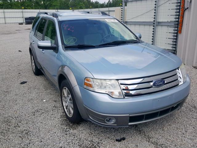 1FMDK05WX8GA13426 - 2008 FORD TAURUS X S BLUE photo 1