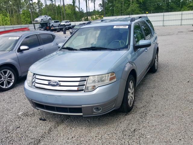 1FMDK05WX8GA13426 - 2008 FORD TAURUS X S BLUE photo 2