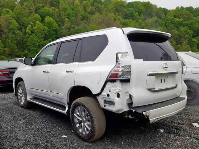 JTJBM7FXXJ5185279 - 2018 LEXUS GX WHITE photo 3