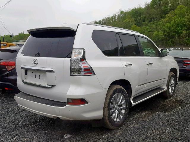 JTJBM7FXXJ5185279 - 2018 LEXUS GX WHITE photo 4