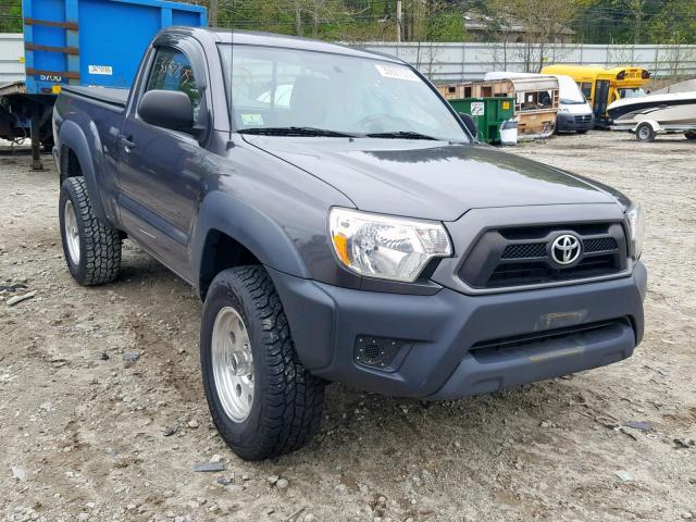 5TFPX4EN1EX019774 - 2014 TOYOTA TACOMA GRAY photo 1