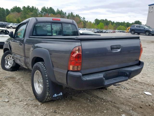 5TFPX4EN1EX019774 - 2014 TOYOTA TACOMA GRAY photo 3