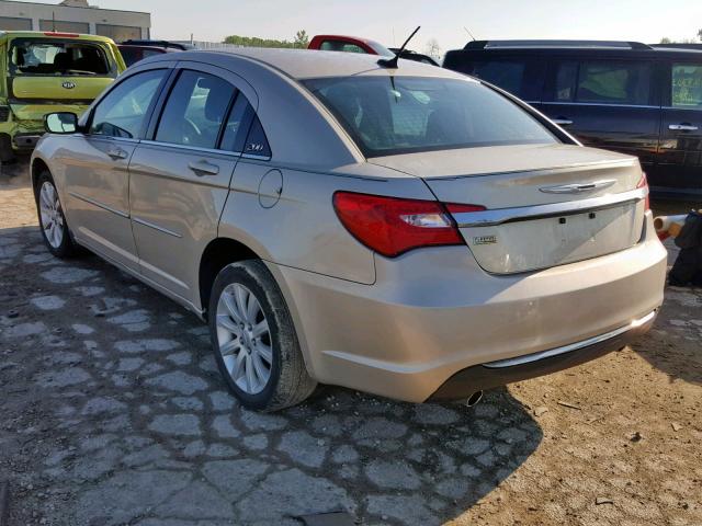 1C3CCBBG3DN704247 - 2013 CHRYSLER 200 TOURIN TAN photo 3