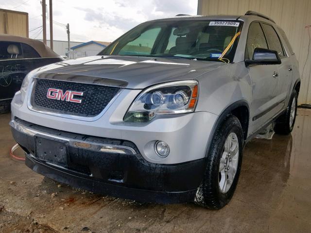 1GKER13D79J188723 - 2009 GMC ACADIA SLE SILVER photo 2