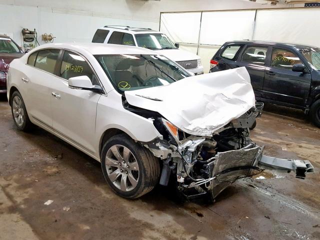 1G4GC5ED4BF177113 - 2011 BUICK LACROSSE C WHITE photo 1