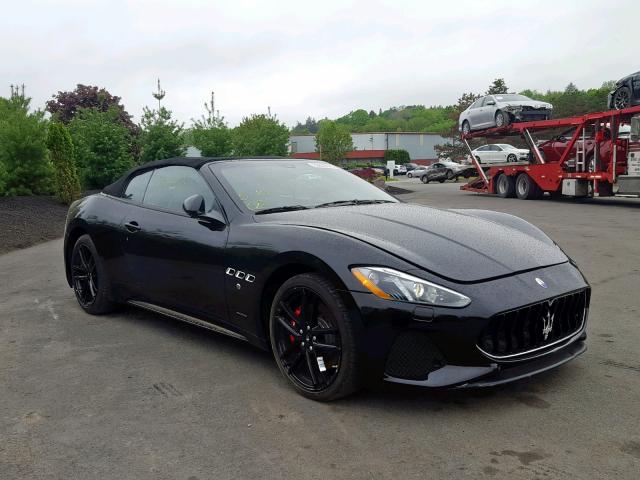 ZAM45VMA3J0291044 - 2018 MASERATI GRANTURISM BLACK photo 1